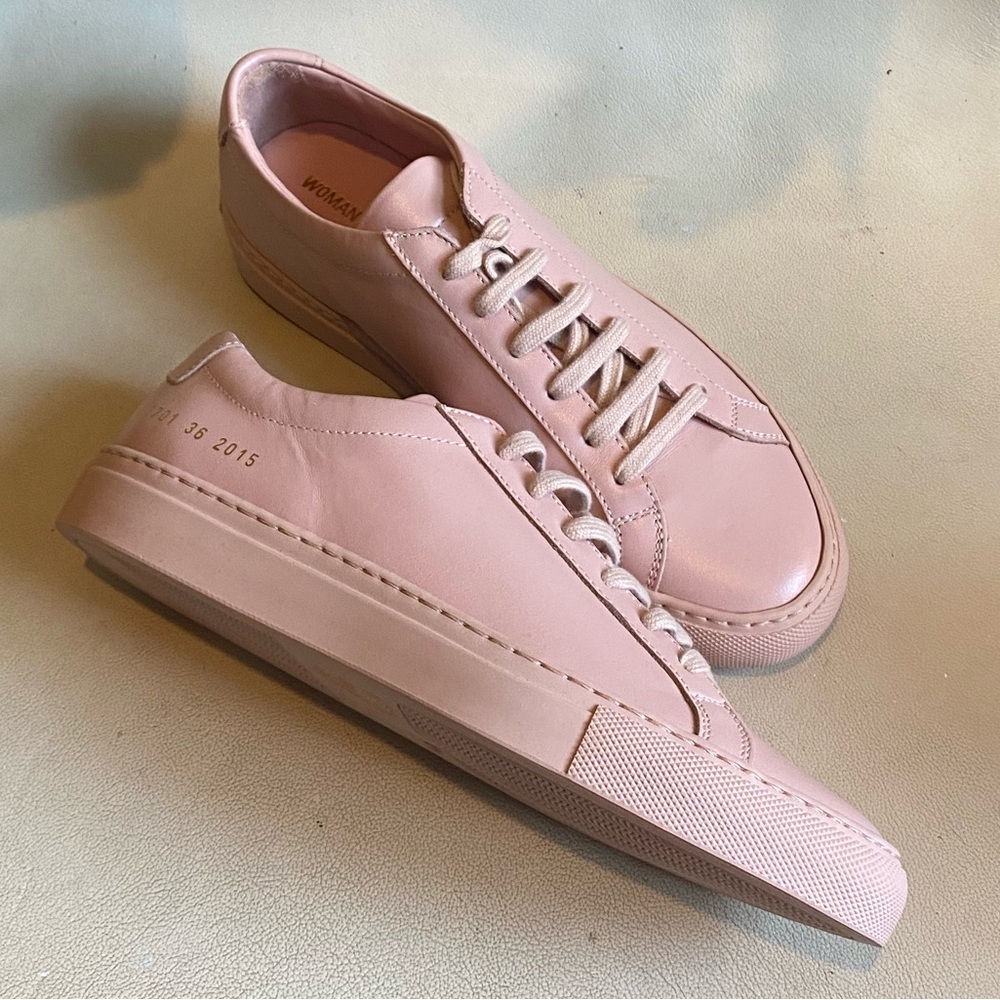 NWT Common Projects Blush Sneakers/ Women’s Size 36 US 7